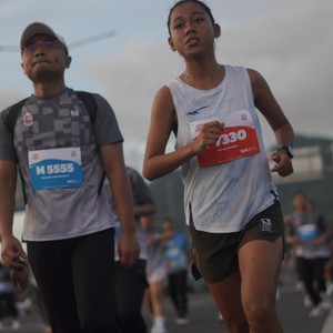 Race photo from KEDIRI HALF MARATHON 2026