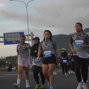Race photo from KEDIRI HALF MARATHON 2026