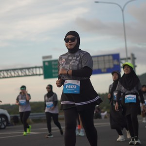 Race photo from KEDIRI HALF MARATHON 2026