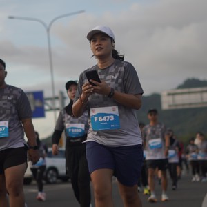 Race photo from KEDIRI HALF MARATHON 2026
