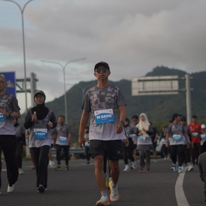 Race photo from KEDIRI HALF MARATHON 2026