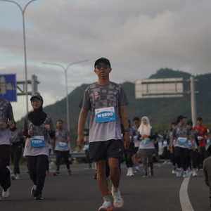 Race photo from KEDIRI HALF MARATHON 2026