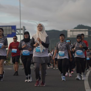 Race photo from KEDIRI HALF MARATHON 2026