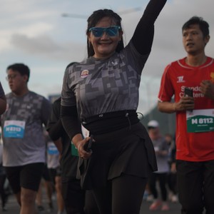 Race photo from KEDIRI HALF MARATHON 2026