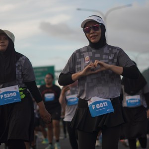 Race photo from KEDIRI HALF MARATHON 2026