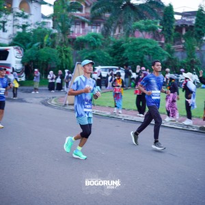 Race photo from BOGORUN 2026