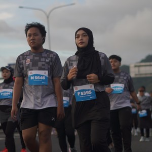 Race photo from KEDIRI HALF MARATHON 2026