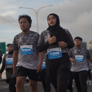 Race photo from KEDIRI HALF MARATHON 2026