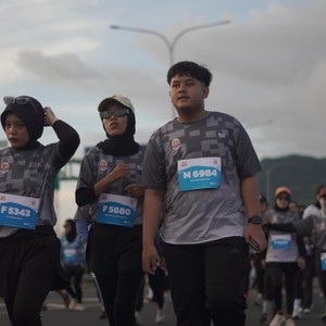 Race photo from KEDIRI HALF MARATHON 2026