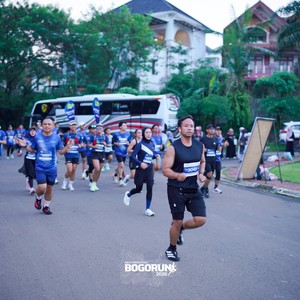 Race photo from BOGORUN 2026