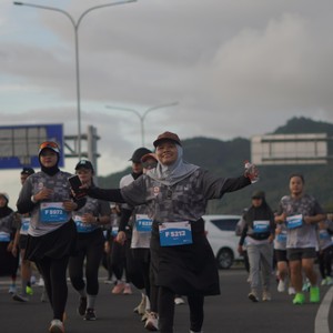 Race photo from KEDIRI HALF MARATHON 2026