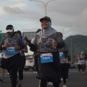 Race photo from KEDIRI HALF MARATHON 2026