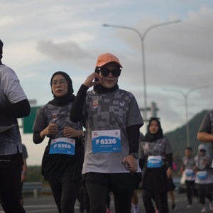 Race photo from KEDIRI HALF MARATHON 2026