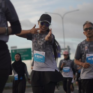 Race photo from KEDIRI HALF MARATHON 2026