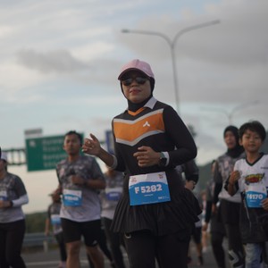 Race photo from KEDIRI HALF MARATHON 2026