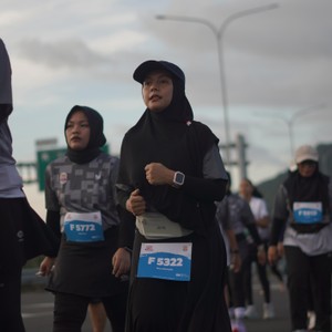 Race photo from KEDIRI HALF MARATHON 2026
