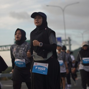 Race photo from KEDIRI HALF MARATHON 2026