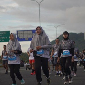Race photo from KEDIRI HALF MARATHON 2026