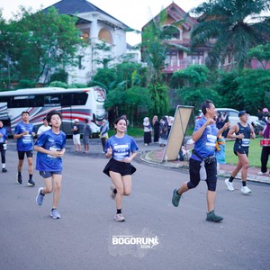 Race photo from BOGORUN 2026
