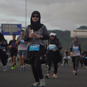 Race photo from KEDIRI HALF MARATHON 2026