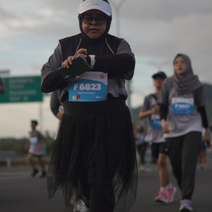 Race photo from KEDIRI HALF MARATHON 2026