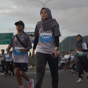 Race photo from KEDIRI HALF MARATHON 2026