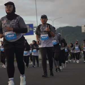 Race photo from KEDIRI HALF MARATHON 2026