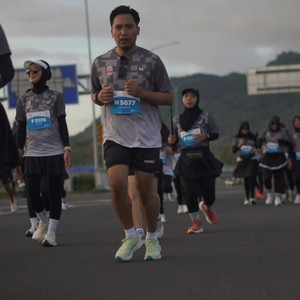 Race photo from KEDIRI HALF MARATHON 2026