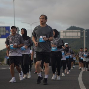 Race photo from KEDIRI HALF MARATHON 2026