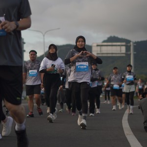 Race photo from KEDIRI HALF MARATHON 2026