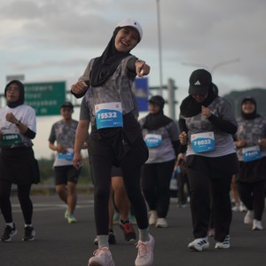 Race photo from KEDIRI HALF MARATHON 2026