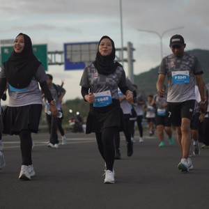 Race photo from KEDIRI HALF MARATHON 2026
