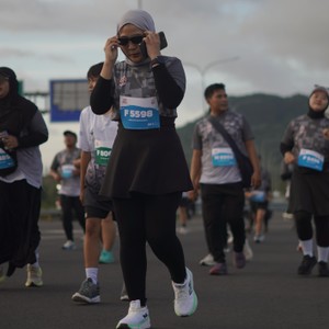 Race photo from KEDIRI HALF MARATHON 2026