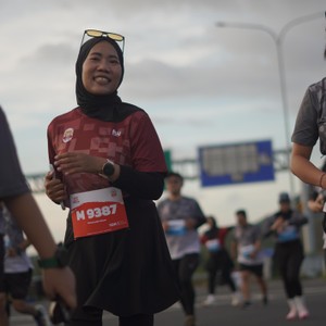 Race photo from KEDIRI HALF MARATHON 2026