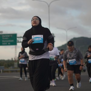 Race photo from KEDIRI HALF MARATHON 2026