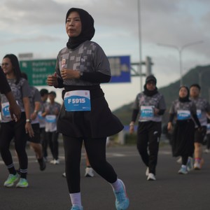 Race photo from KEDIRI HALF MARATHON 2026