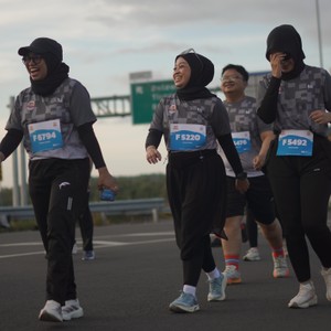 Race photo from KEDIRI HALF MARATHON 2026