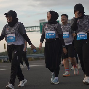 Race photo from KEDIRI HALF MARATHON 2026