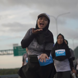 Race photo from KEDIRI HALF MARATHON 2026