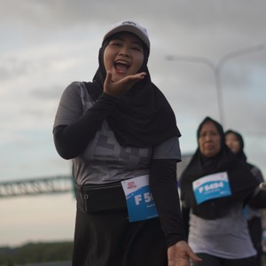 Race photo from KEDIRI HALF MARATHON 2026