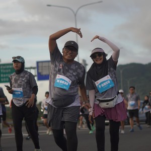 Race photo from KEDIRI HALF MARATHON 2026