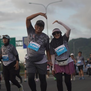 Race photo from KEDIRI HALF MARATHON 2026