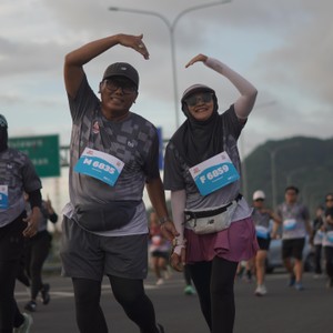 Race photo from KEDIRI HALF MARATHON 2026