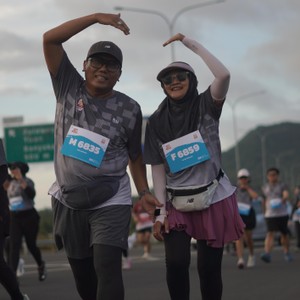 Race photo from KEDIRI HALF MARATHON 2026