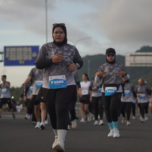 Race photo from KEDIRI HALF MARATHON 2026