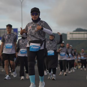 Race photo from KEDIRI HALF MARATHON 2026
