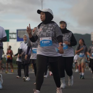 Race photo from KEDIRI HALF MARATHON 2026