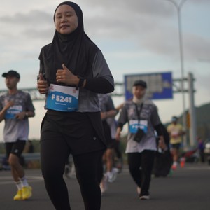 Race photo from KEDIRI HALF MARATHON 2026