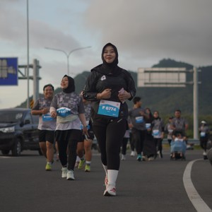 Race photo from KEDIRI HALF MARATHON 2026