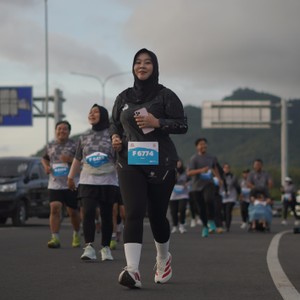 Race photo from KEDIRI HALF MARATHON 2026